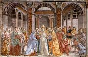 GHIRLANDAIO, Domenico Marriage of Mary Spain oil painting artist
